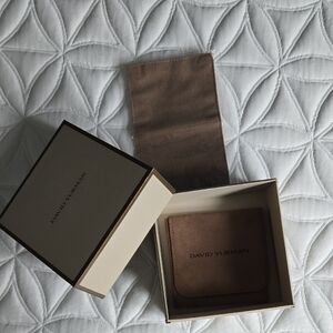 David Yurman Tan Jewelry Box Set Medium